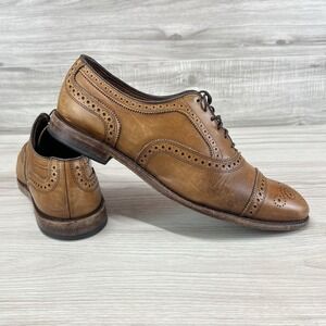 Allen Edmonds 'Strand' Cap Toe Oxford Dress Shoes Men's 11 D 1635 Walnut Brown